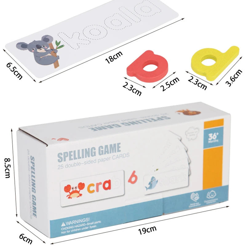 Early Spelling Language Cards