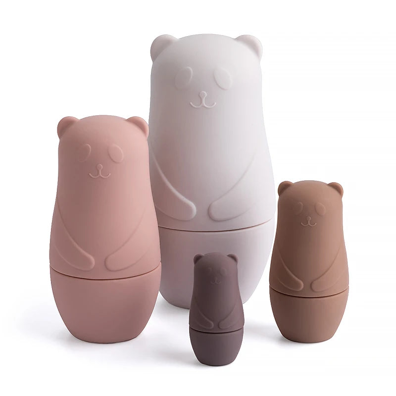 Silicone Nesting Bears