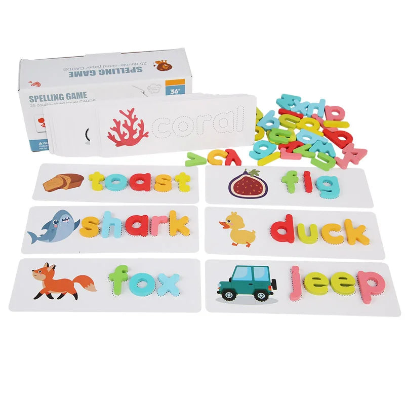 Early Spelling Language Cards